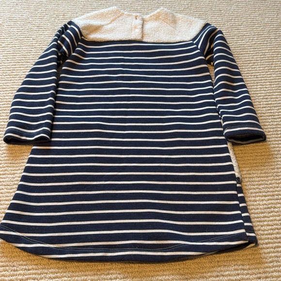 Deux Par Duex girls striped tunic/dress - size 7 - Picture 5 of 6